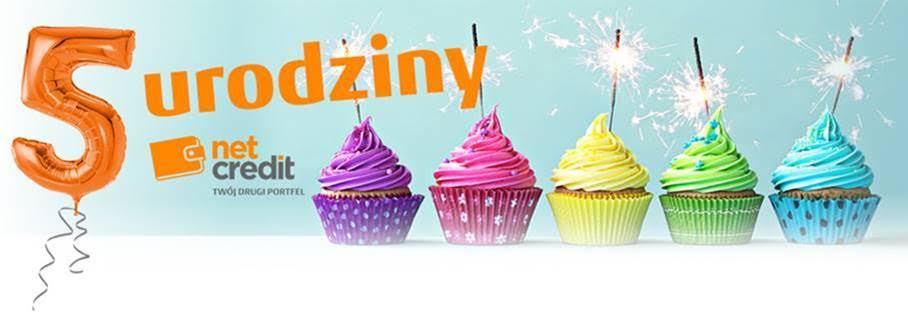 Atrakcyjne obniżki na 5 urodziny NetCredit