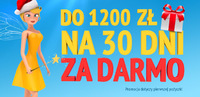 Credit.pl proponuje pierwszą pożyczkę nawet do 1200 zł