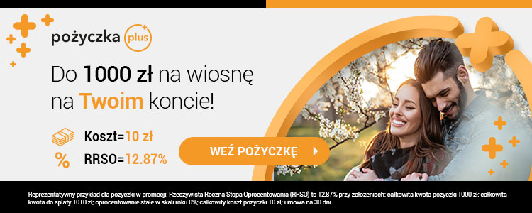Pożyczka Plus - reklama