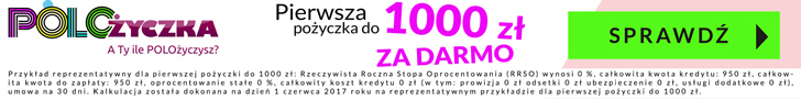 Polożyczka - reklama