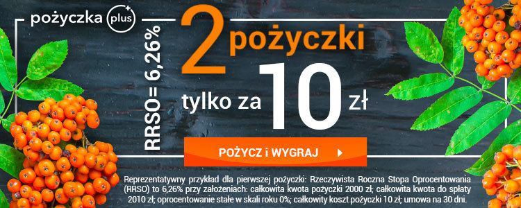 Pożyczka Plus – konkurs i nowa oferta chwilówki do 2000 zł