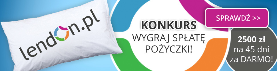Weź udział w konkursie i wygraj darmową pożyczkę od LendOn!