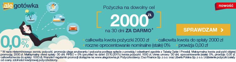 Ale gotówka - reklama