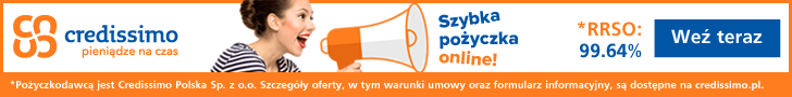 Credissimo Plus na raty - reklama