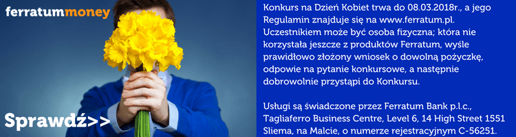 Konkurs na Dzień Kobiet od Ferratum - tablet może być Twój!