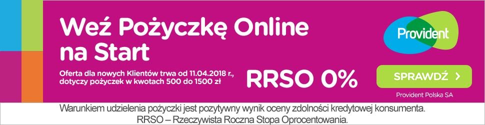 Pożyczka za 0 zł na 4 miesiące - sprawdź promocję od Provident!