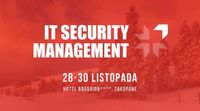IT Security Management już 28 listopada w Zakopanem!