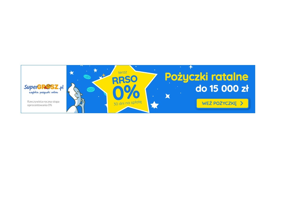 Nowa promocja SuperGrosz – pierwsza pożyczka za darmo na 30 dni