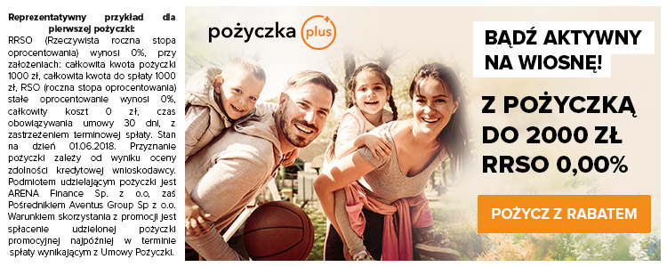 Pożyczka Plus - reklama