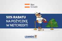 Kod promocyjny -50% od Loando na chwilówkę w NetCredit!