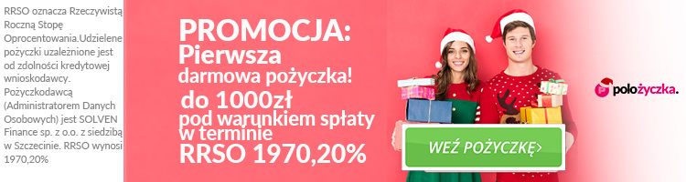 Polożyczka - reklama