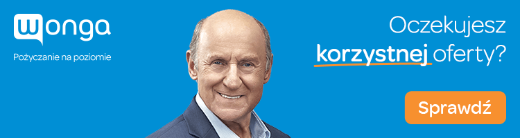 Wonga na raty - reklama