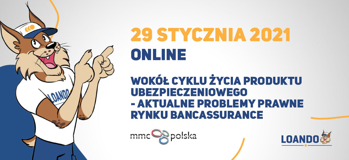Aktualne problemy prawne rynku bancassurance - szkolenie online