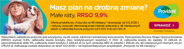 Provident - reklama