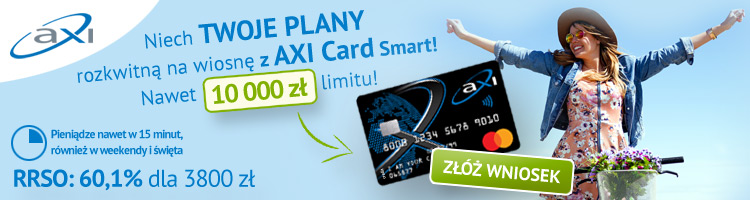 Axi Card - reklama