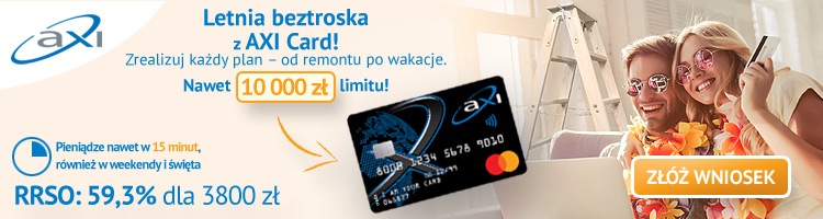 Axi Card - reklama